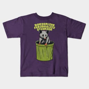 Borderline Personality Disorder --- Retro Humor Gift Kids T-Shirt